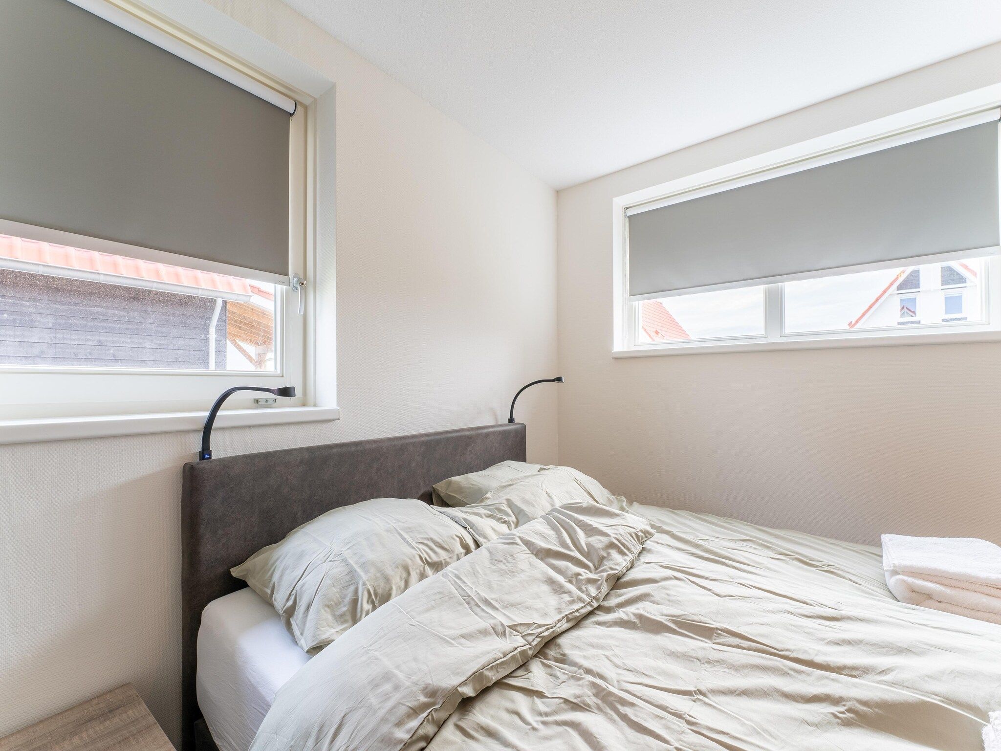 Een slaapkamer van De Reiger Huis Nr 46 in Scherpenisse