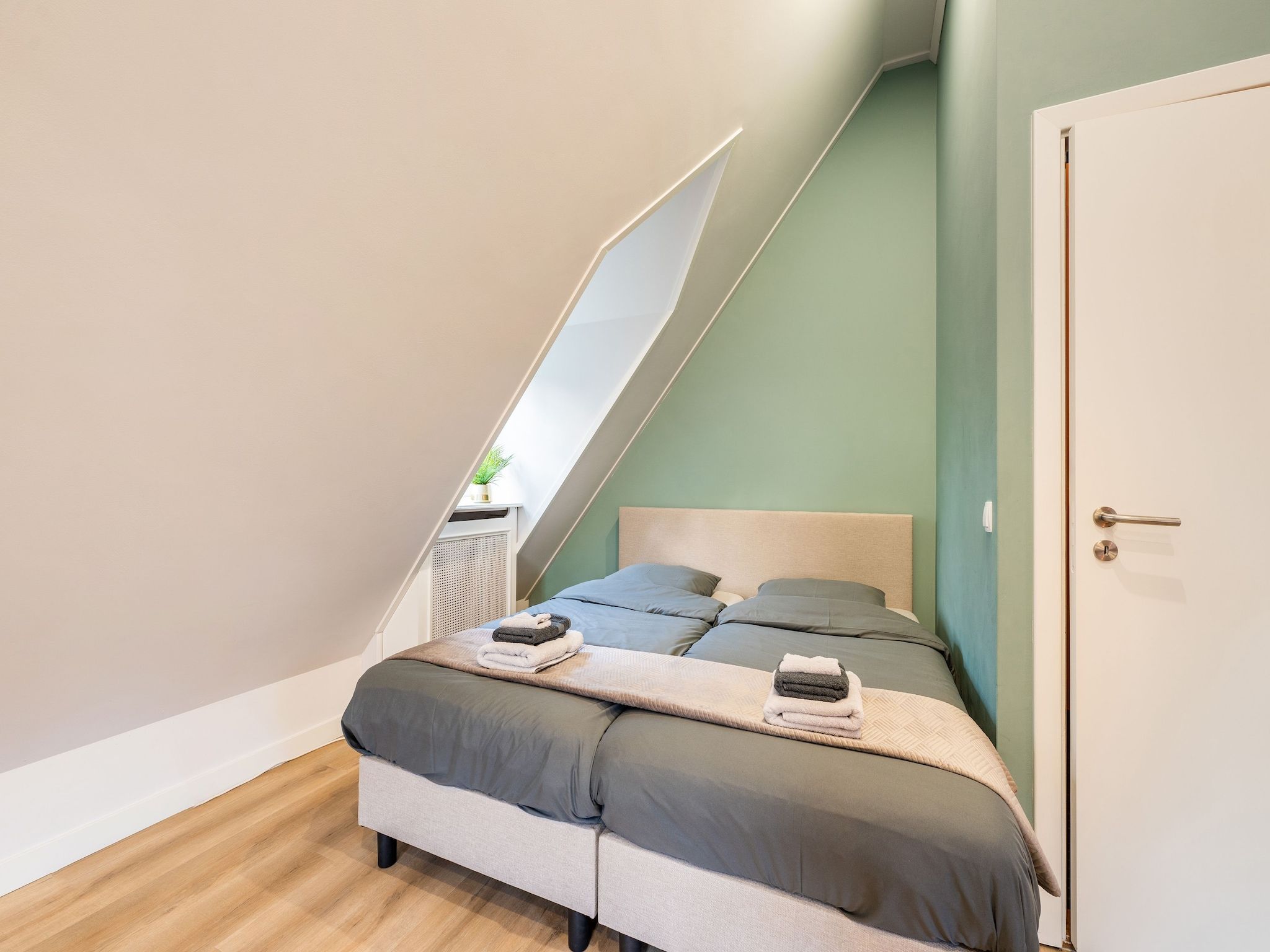 Een slaapkamer van Villa Loonse Duinen in Drunen