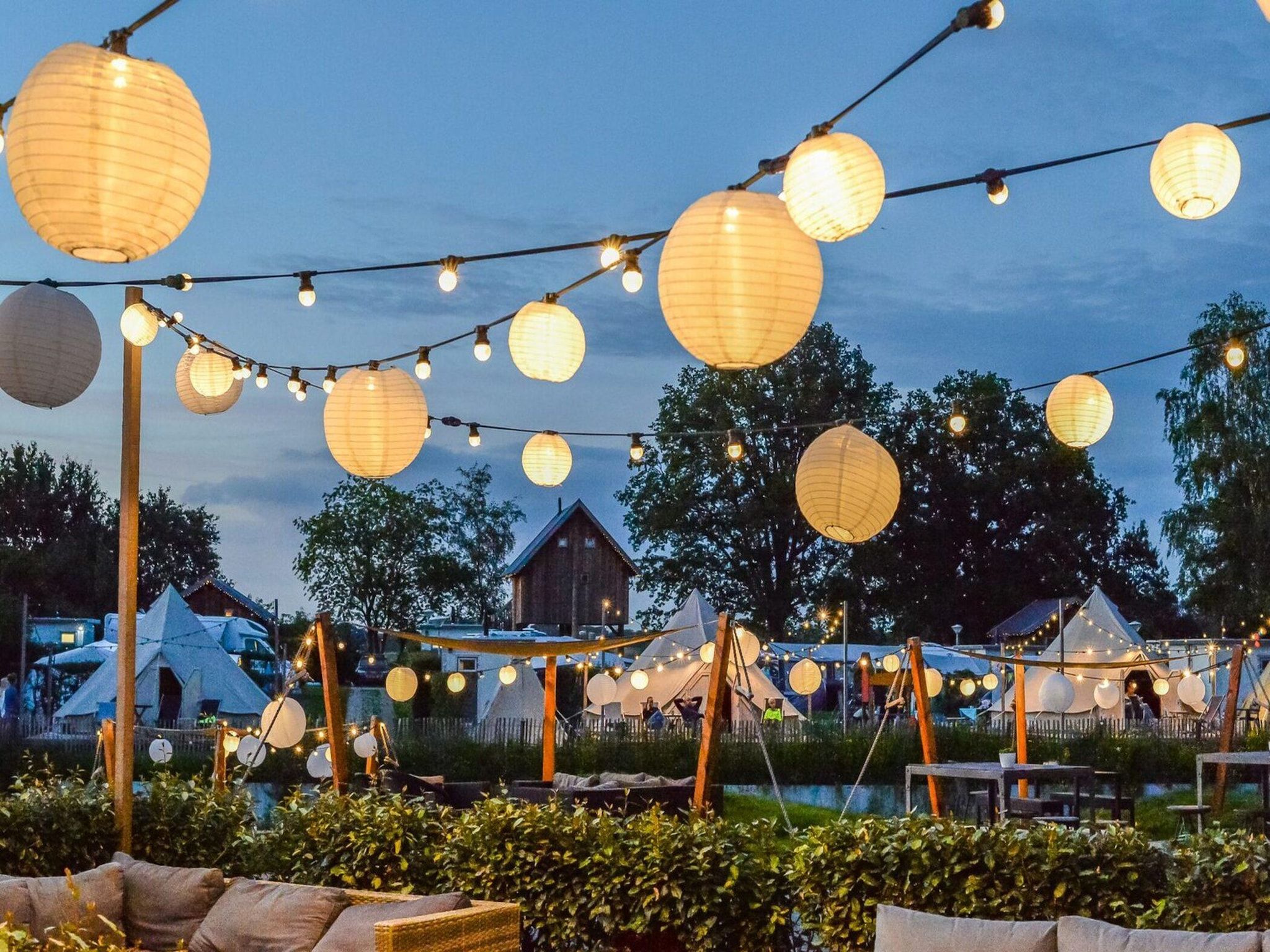 De buitenkant van Vakantiepark Mölke 33 in Zuna