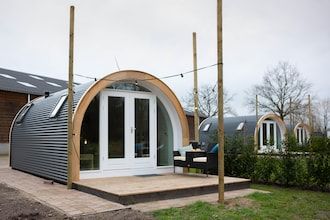 Leuke Tiny Home gelegen naast een eigen voedselbos in Oirschot