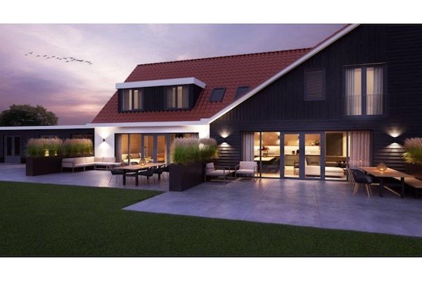 Buitenkant - Prachtige villa op Texel bij Krimbos in De Cocksdorp (2)