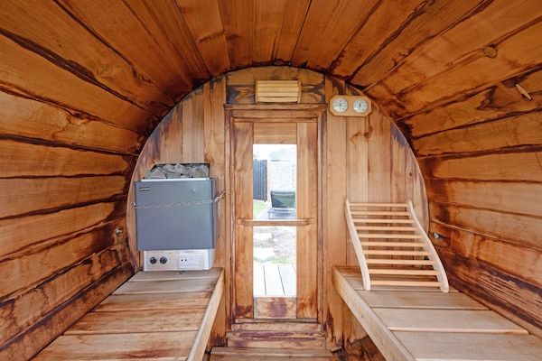 Wellness - Vakantiehuis nabij bos met wellnesstuin in Den Burg (2)