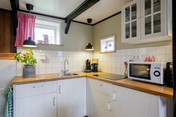 Keuken - Gezellige suite in het dorp Callanstoog in Callantsoog (3)