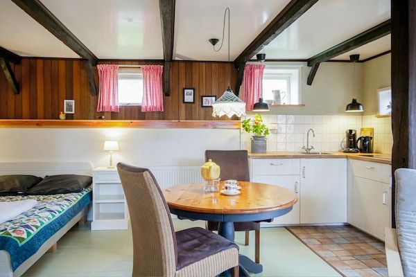 Eetkamer - Gezellige suite in het dorp Callanstoog in Callantsoog (4)