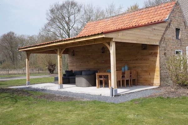 Terras - Verblijf in de buurt van de kust van Seeland. in Aardenburg (5)